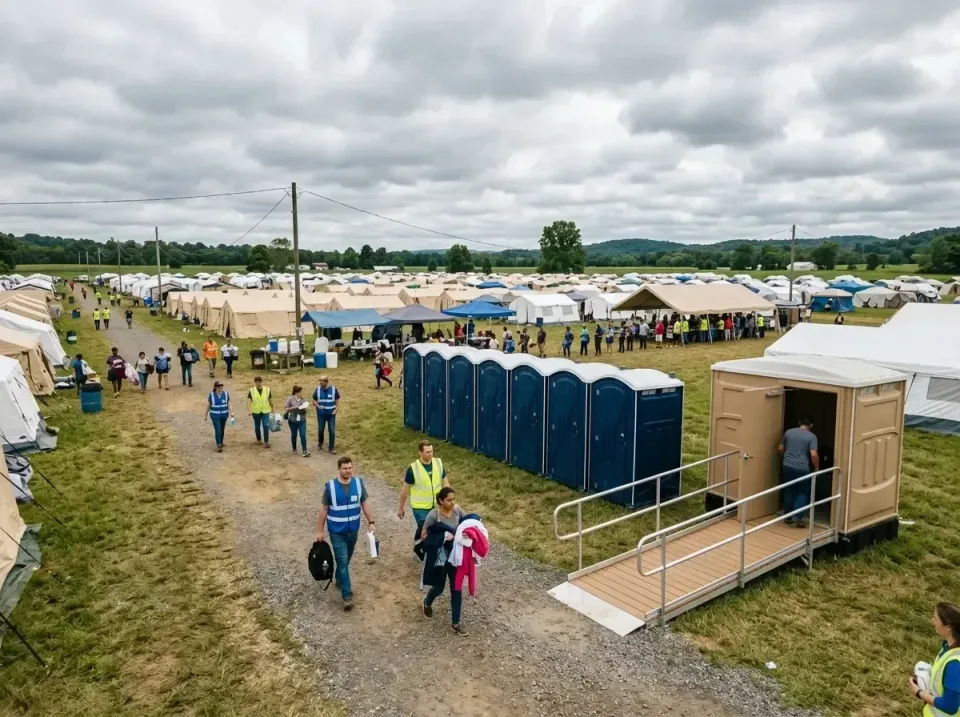 disaster-relief-camp-restrooms-010 — frequently asked questions, Dumpster & Portable Bathrooms Rental in Trowbridge Park, MI
